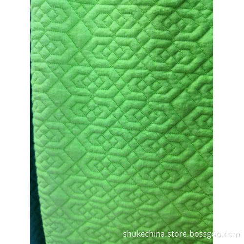 Jacquard Quilt Solid clip design Fabric